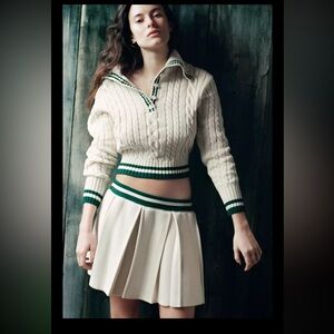 Zara Cable Knit Sweater